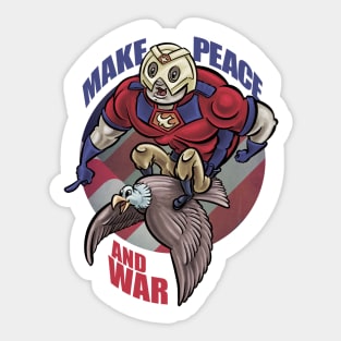 Make Peace and War Sticker